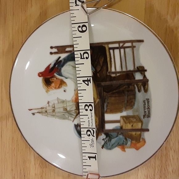 Norman Rockwell -For A Good  Boy- Authentic 1984 Plate Norman Rockwell Museum - Picture 10 of 13